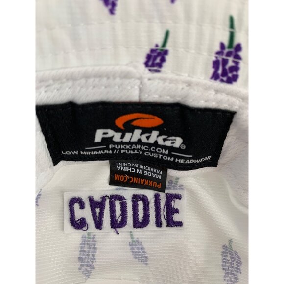 Pukka Lavender Print Bucket Hat L/XL NWOT Caddie - Picture 4 of 11